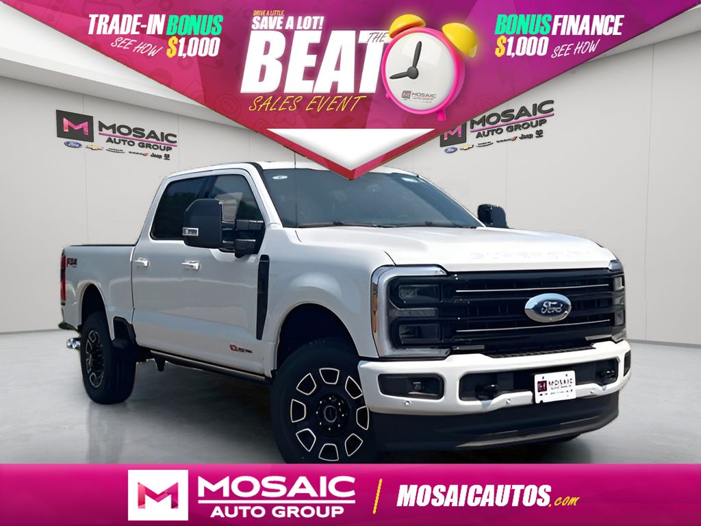 New 2025 Ford F-350SD Platinum Trucks