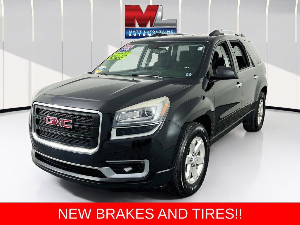 Carbon Black Metallic 2015 GMC Acadia SUV / Crossover All-Wheel Drive 6-Speed Automatic