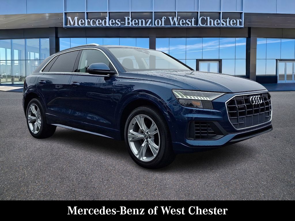 Galaxy Blue Metallic 2020 Audi Q8 quattro Prestige 55 TFSI SUV / Crossover All-Wheel Drive 8-Speed Automatic