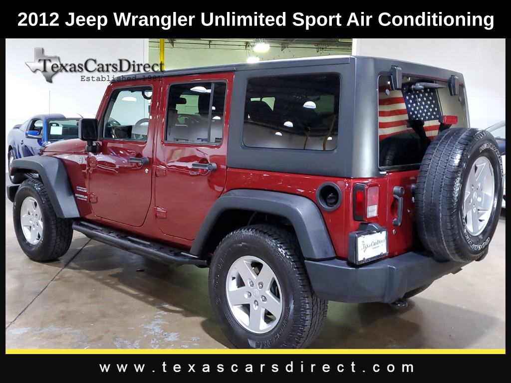 2012 Jeep Wrangler Unlimited Sport 12