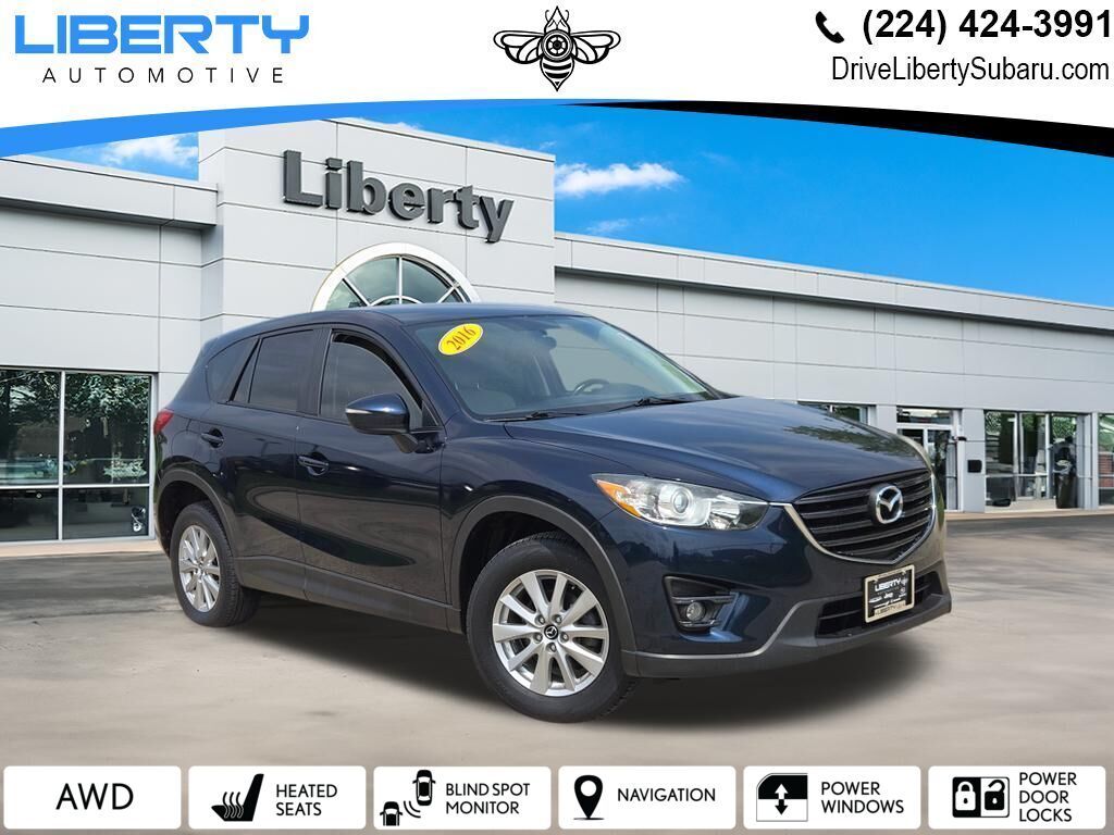 Deep Crystal Blue Mica 2016 Mazda CX-5 SUV / Crossover All-Wheel Drive 6-Speed Automatic