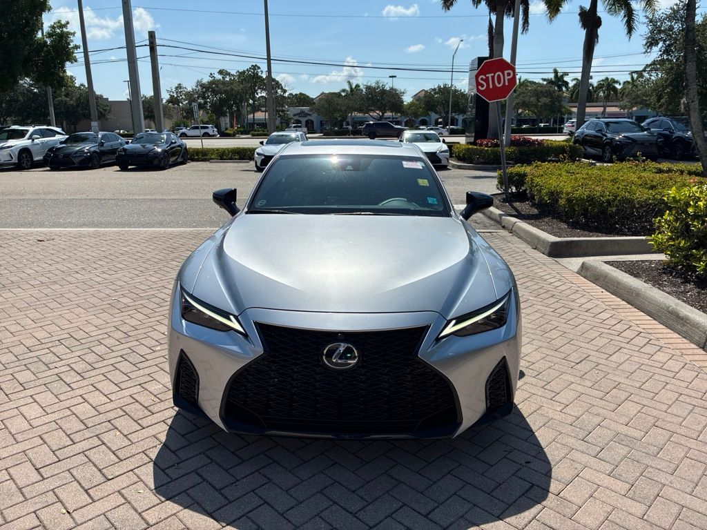 Used 2024 Silver Lexus 350 F SPORT image 3