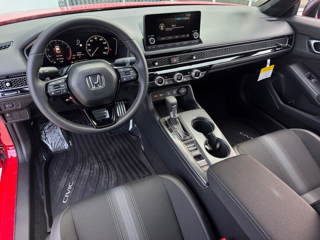 2026 Honda Civic Sport Red at Community Honda