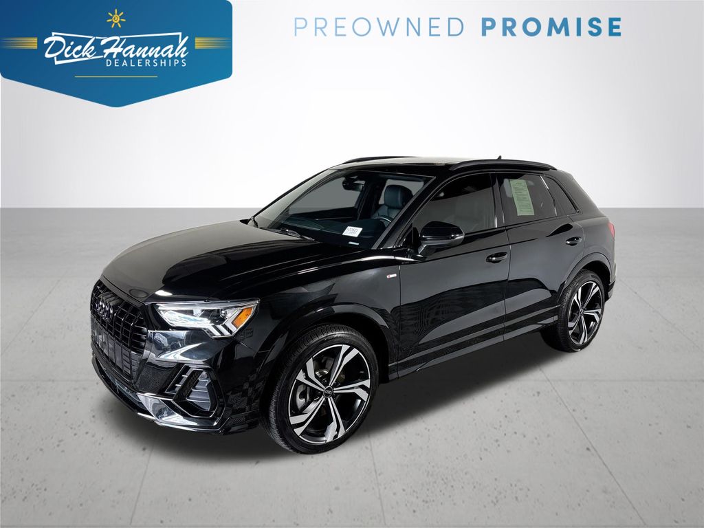 Mythos Black Metallic 2023 Audi Q3 quattro Premium Plus S Line 45 TFSI SUV / Crossover All-Wheel Drive 8-Speed Automatic