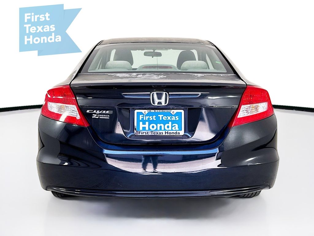 Used Car 2012 Honda Civic  Lx For Sale Under $10,000 In Austin, Texas