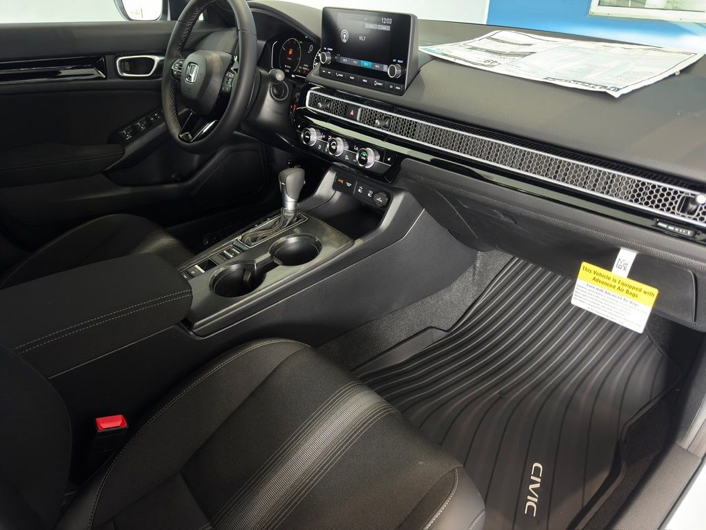 2026 Honda Civic Hybrid Sport White at Community Honda