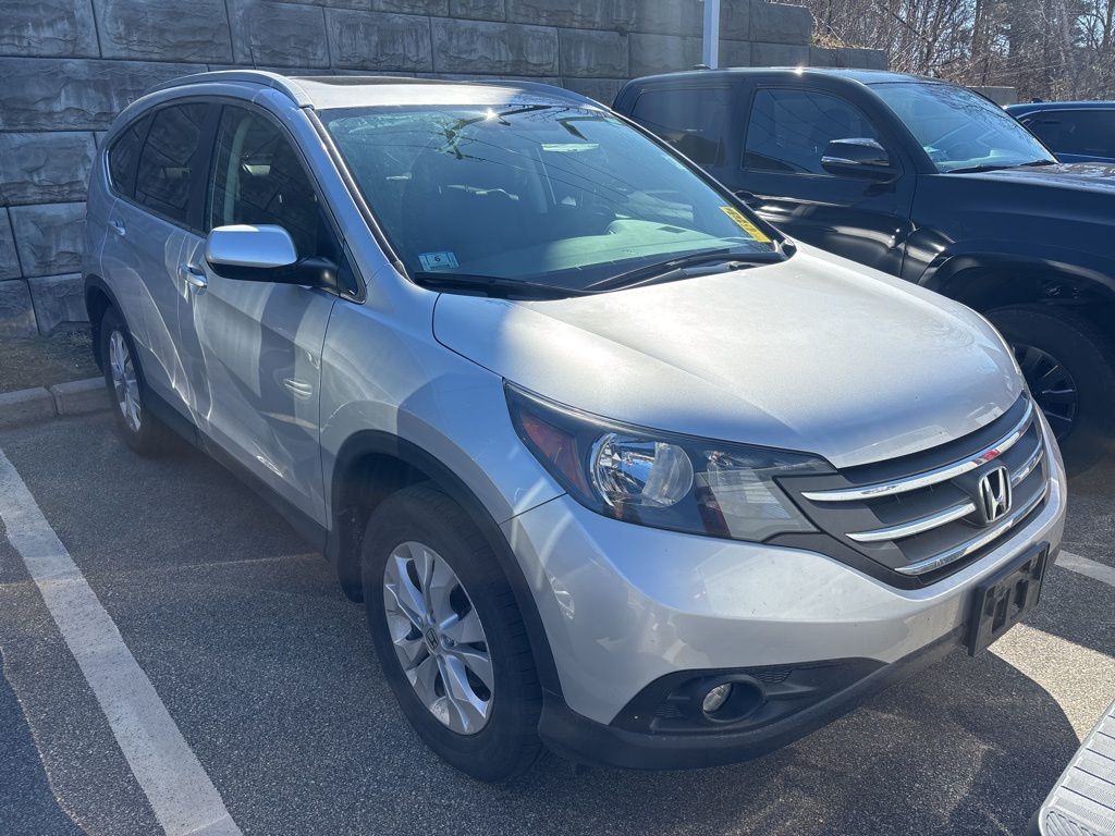 Silver 2014 Honda CR-V EX-L AWD SUV / Crossover All-Wheel Drive 5-Speed Automatic