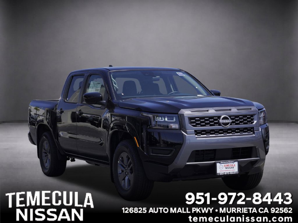 Super Black 2026 Nissan Frontier Pickup Truck 4X2 9-Speed Automatic Overdrive