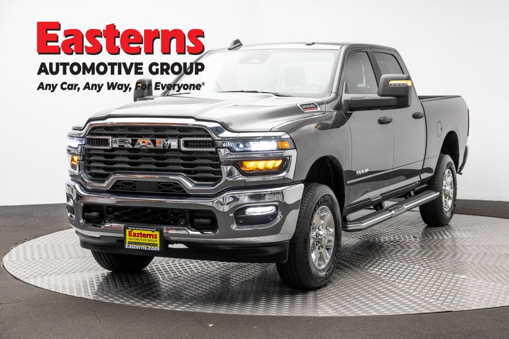 Gray (Granite Crystal Metallic Clearcoat) 2026 RAM 2500 Big Horn Crew Cab 4WD Pickup Truck Four-Wheel Drive 8-Speed Automatic