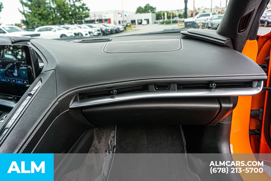 Used 2024 Orange Chevrolet Stingray image 26