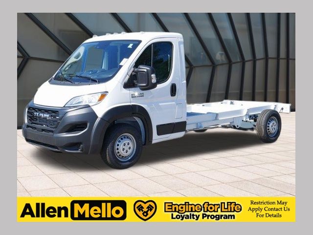 Bright White Clearcoat 2024 RAM ProMaster Chassis Van Front-Wheel Drive 9-Speed Automatic