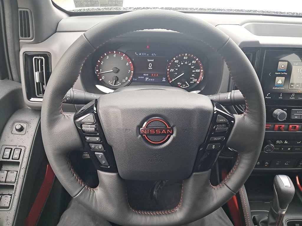 2026 Nissan Frontier PRO-4X White at John Sisson Motors