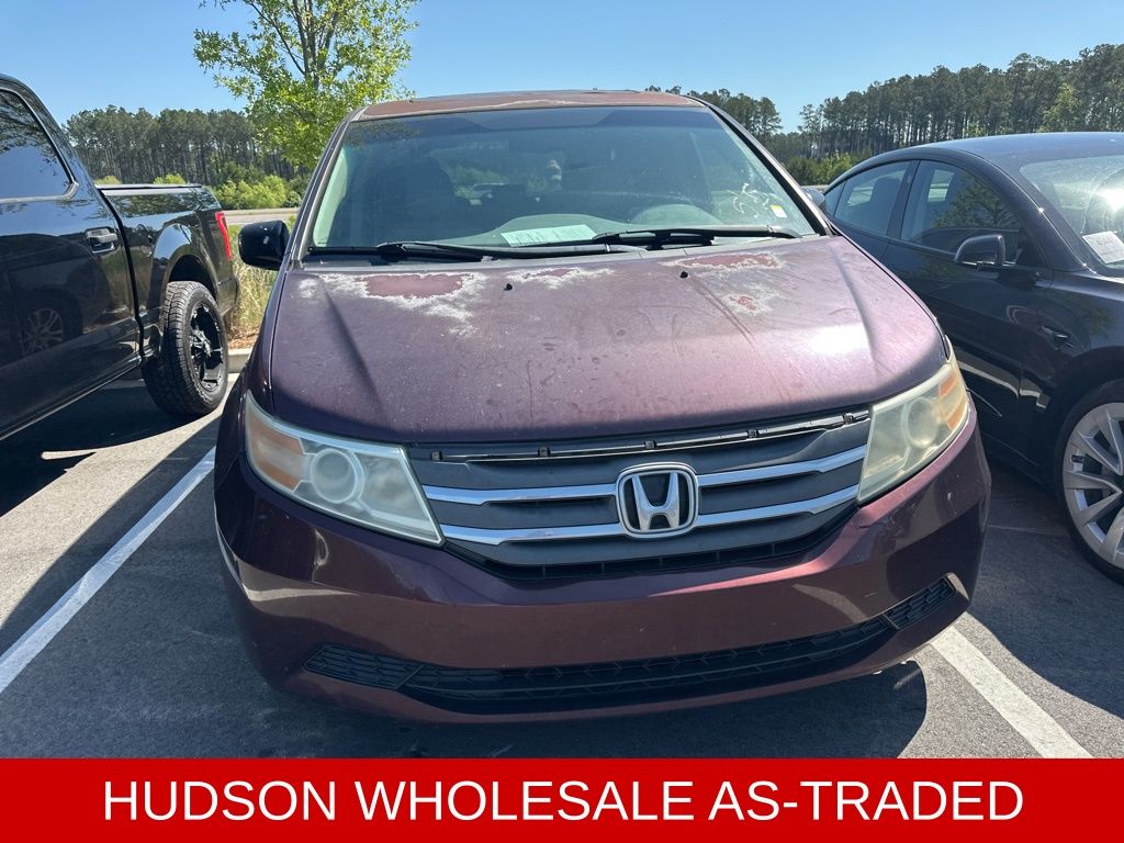 2012 Dark Cherry Pearl II Honda Odyssey EX-L FWD Van