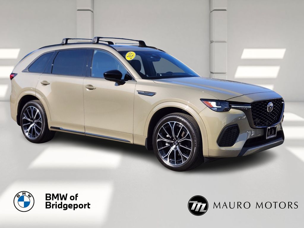 Zircon Sand Metallic 2025 Mazda CX-70 3.3 Turbo S Premium AWD SUV / Crossover All-Wheel Drive 8-Speed Automatic