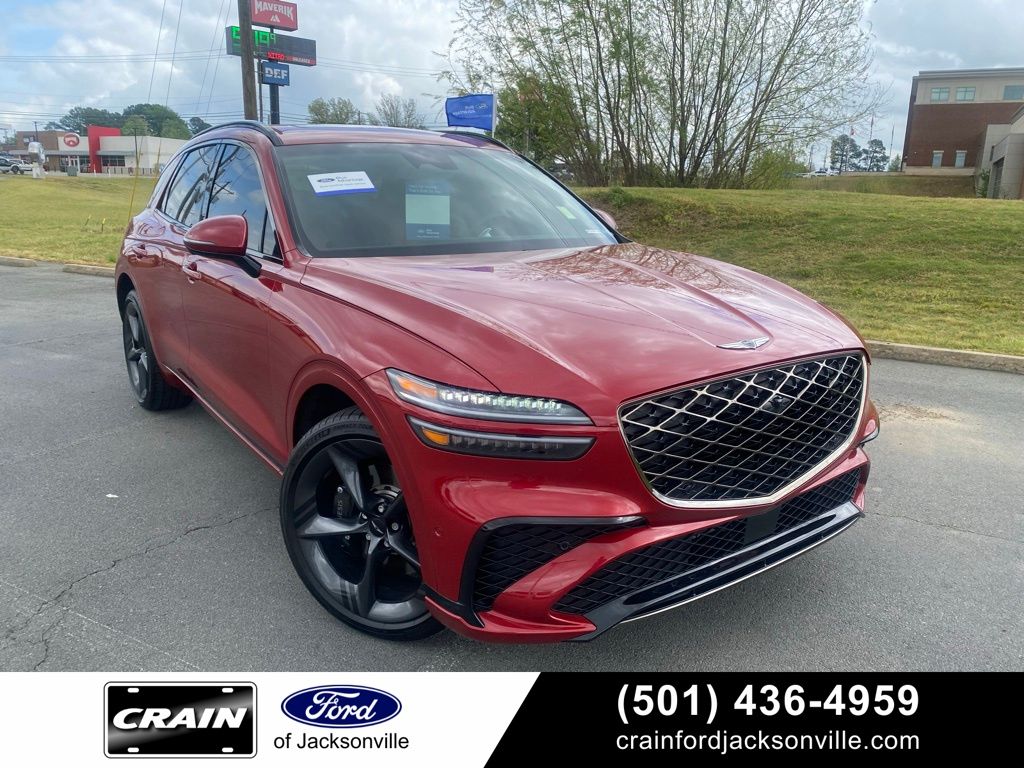 Red 2026 Genesis GV70 2.5T Sport Prestige AWD SUV / Crossover All-Wheel Drive 8-Speed Automatic