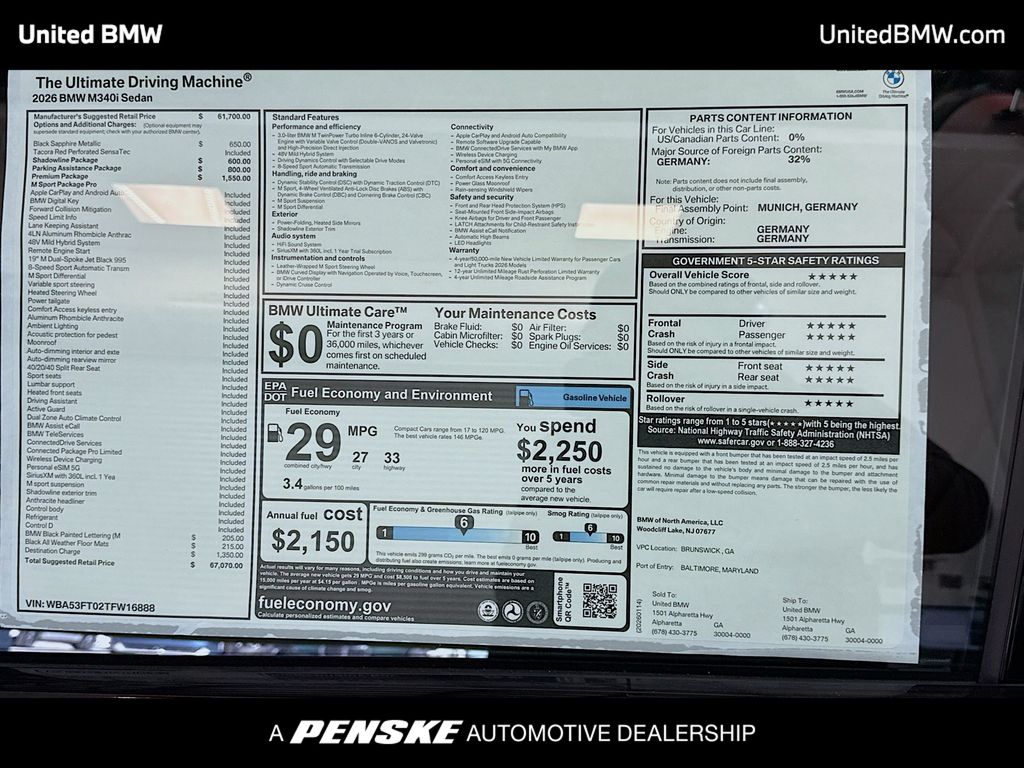 Thumbnail: 2026 BMW 3 Series - 15