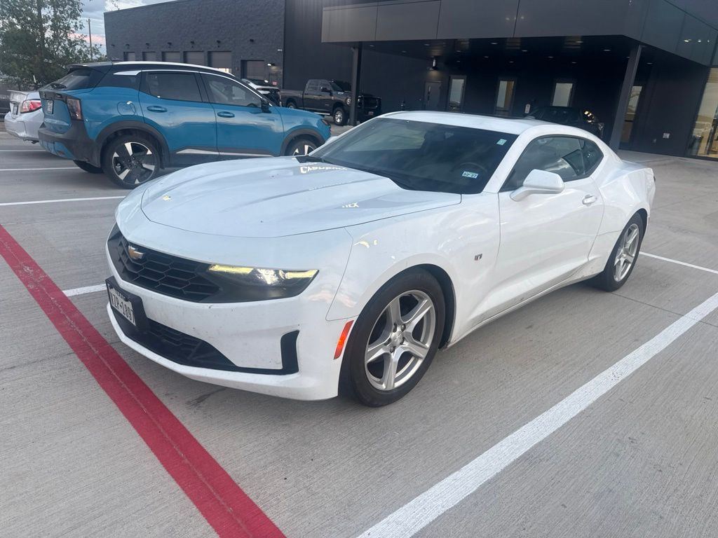 Summit White 2023 Chevrolet Camaro Coupe Rear-Wheel Drive 8-Speed Automatic