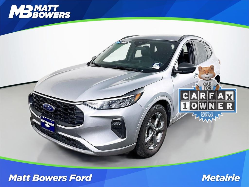 Silver Metallic 2024 Ford Escape SUV / Crossover Front-Wheel Drive 8-Speed Automatic