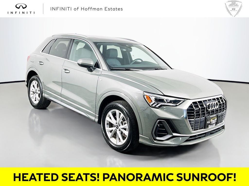 Chronos Gray Metallic 2025 Audi Q3 SUV / Crossover All-Wheel Drive 8-Speed Automatic