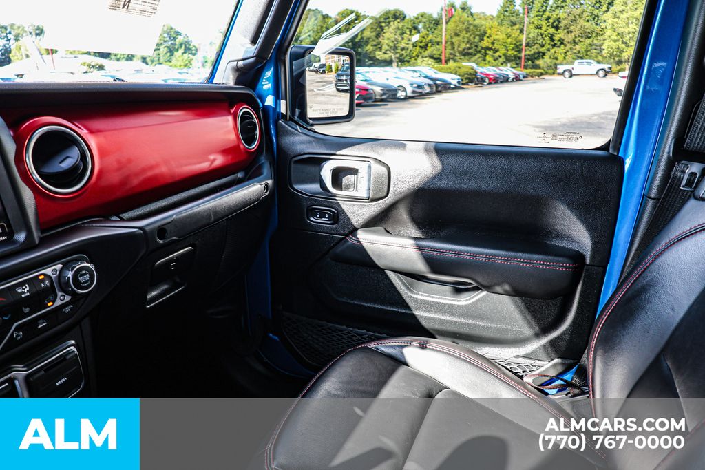 Used 2021 Blue Jeep Rubicon image 42
