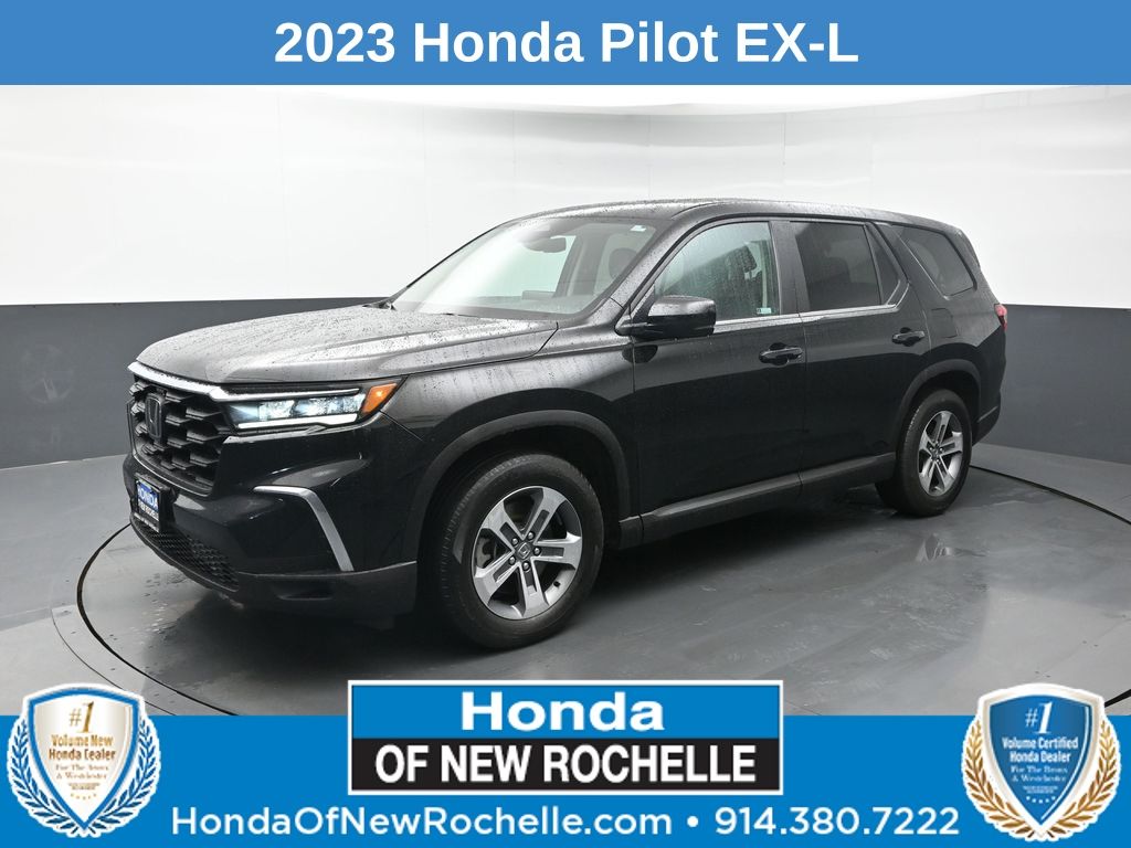 Crystal Black Pearl 2023 Honda Pilot SUV / Crossover All-Wheel Drive Automatic
