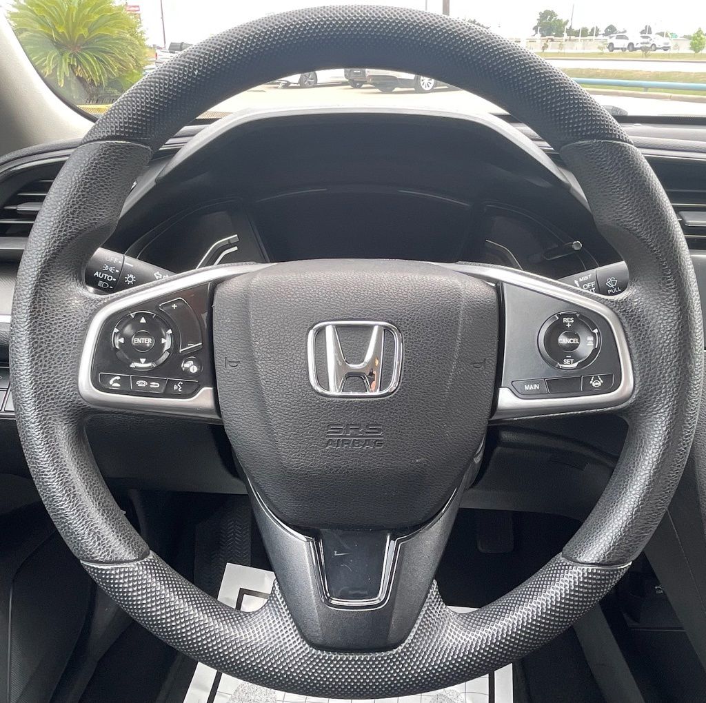 2019 Honda Civic LX Silver at DeMontrond Automotive Group