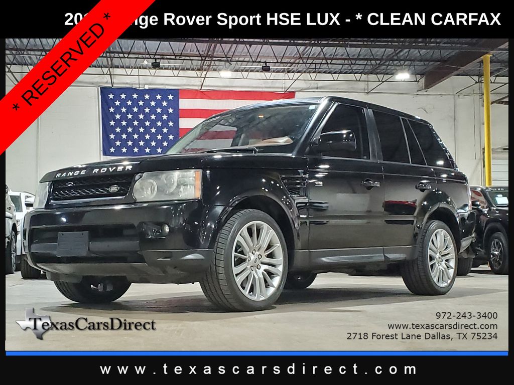 Santorini Black 2011 Land Rover Range Rover Sport SUV / Crossover Four-Wheel Drive 6-Speed Automatic