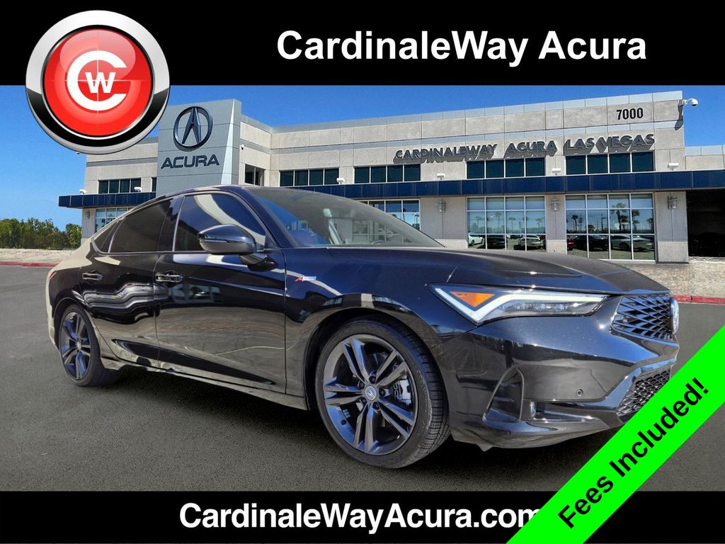 Majestic Black Pearl 2024 Acura Integra FWD with Technology and A-SPEC Package Sedan Front-Wheel Drive Continuously Variable Transmission