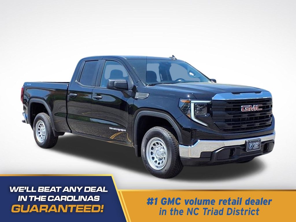 Onyx Black 2025 GMC Sierra 1500 Pickup Truck Four-Wheel Drive Automatic
