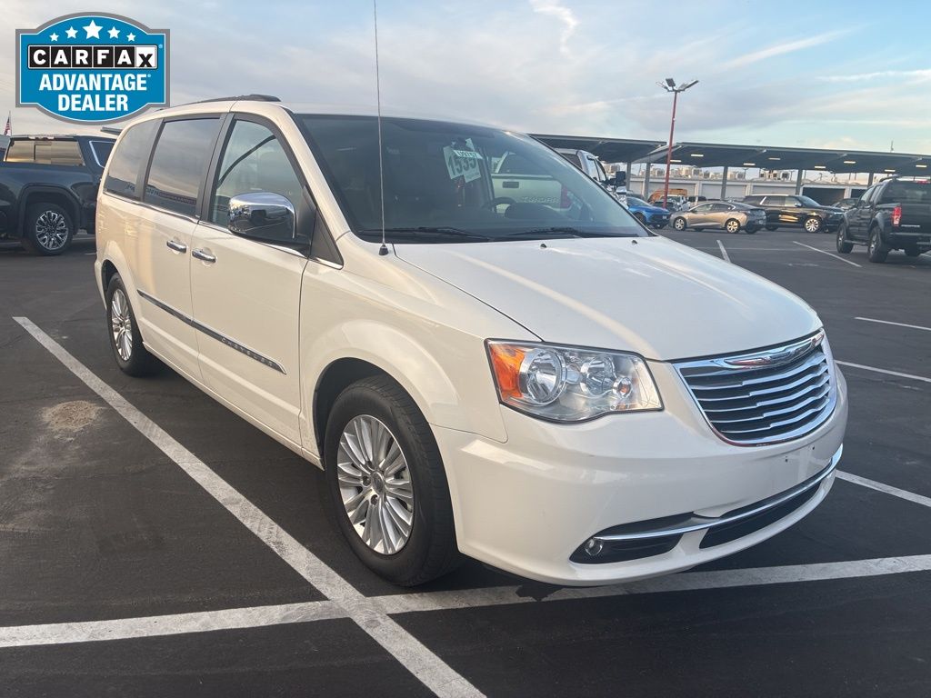 Stone White Clearcoat 2013 Chrysler Town & Country Touring-L FWD Minivan Front-Wheel Drive 6-Speed Automatic