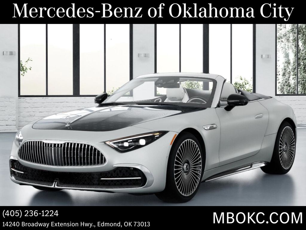 Moonlight White Magno 2026 Mercedes-Benz SL-Class Convertible All-Wheel Drive 9-Speed Automatic
