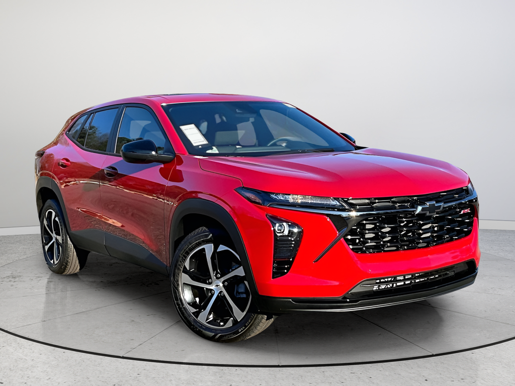 Apex Red 2026 Chevrolet Trax RS with 1RS FWD SUV / Crossover Front-Wheel Drive 6-Speed Automatic