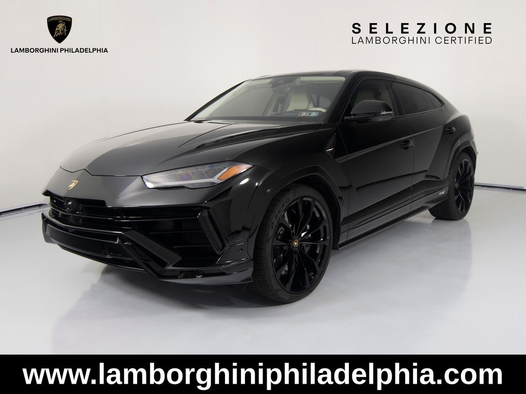 Nero Noctis Metallic 2023 Lamborghini Urus SUV / Crossover All-Wheel Drive 8-Speed Automatic