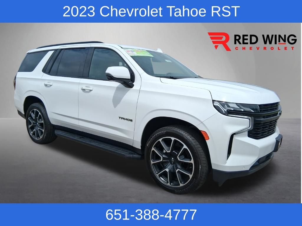 Summit White 2023 Chevrolet Tahoe SUV / Crossover Four-Wheel Drive