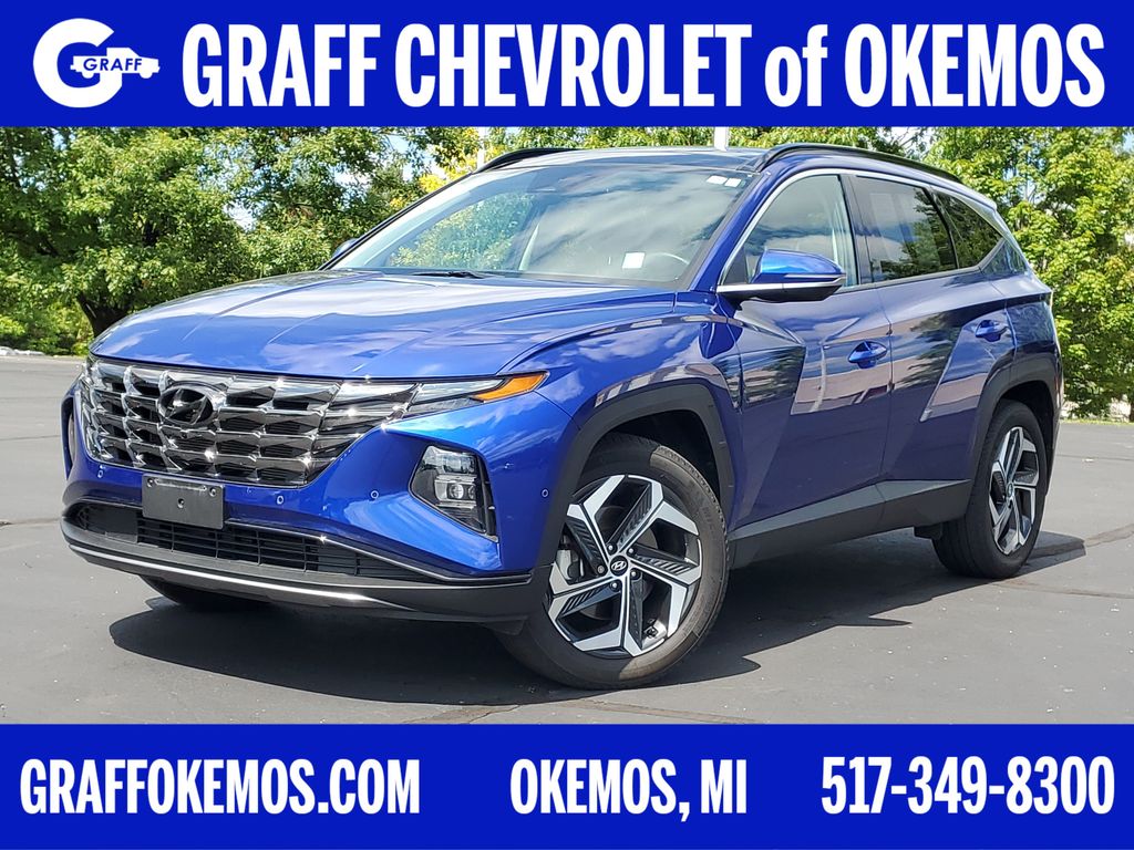 Intense Blue 2023 Hyundai Tucson SUV / Crossover All-Wheel Drive 8-Speed Automatic