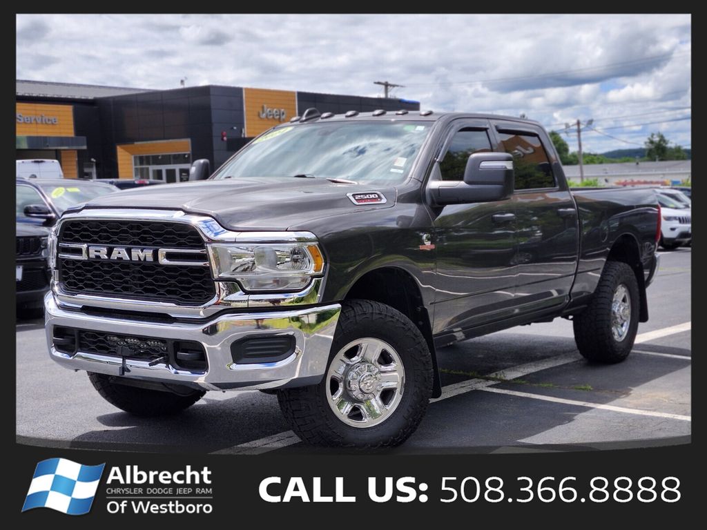 Gray (Granite Crystal Metallic Clearcoat) 2024 RAM 2500 Pickup Truck Four-Wheel Drive 6-Speed Automatic