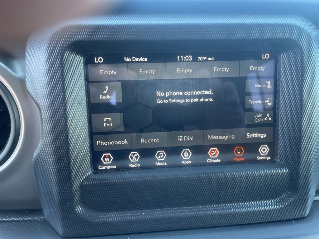 Used 2020 Gray Jeep Sport image 2