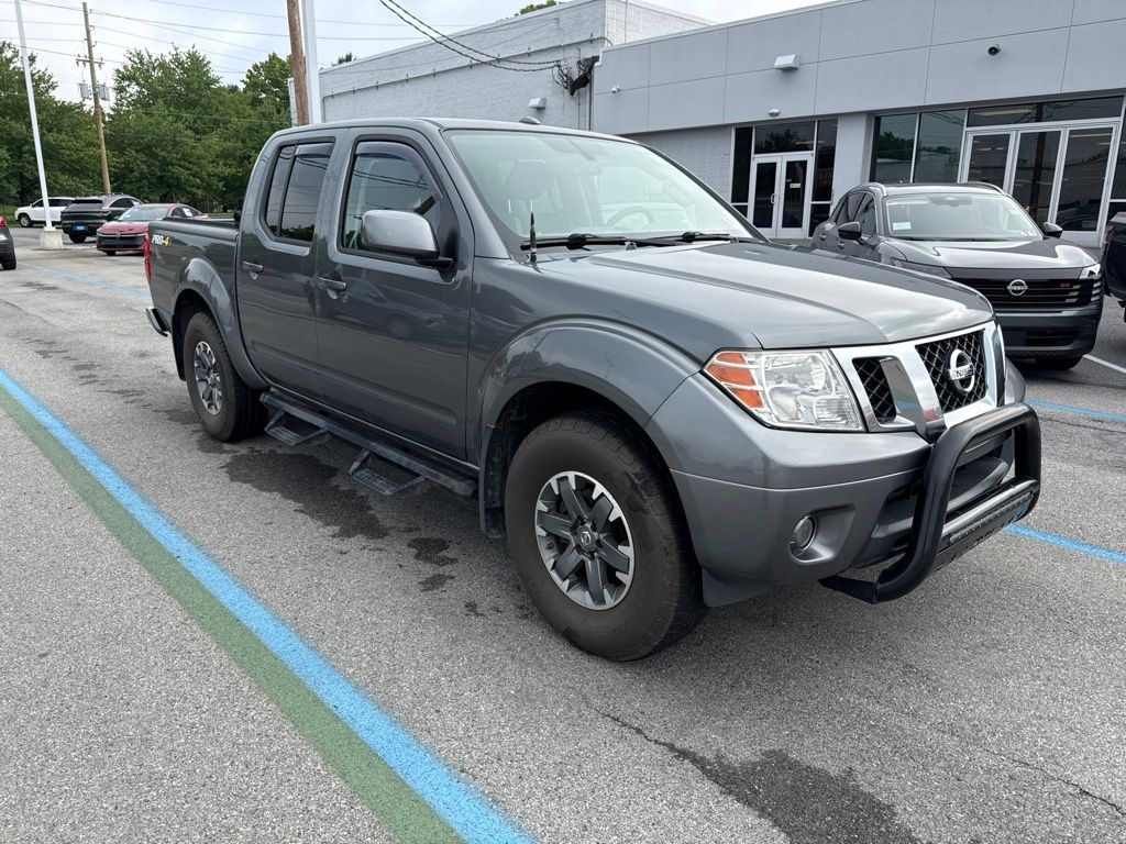 Gray (Gun Metallic) 2016 Nissan Frontier Pickup Truck Four-Wheel Drive 6-Speed Manual Overdrive