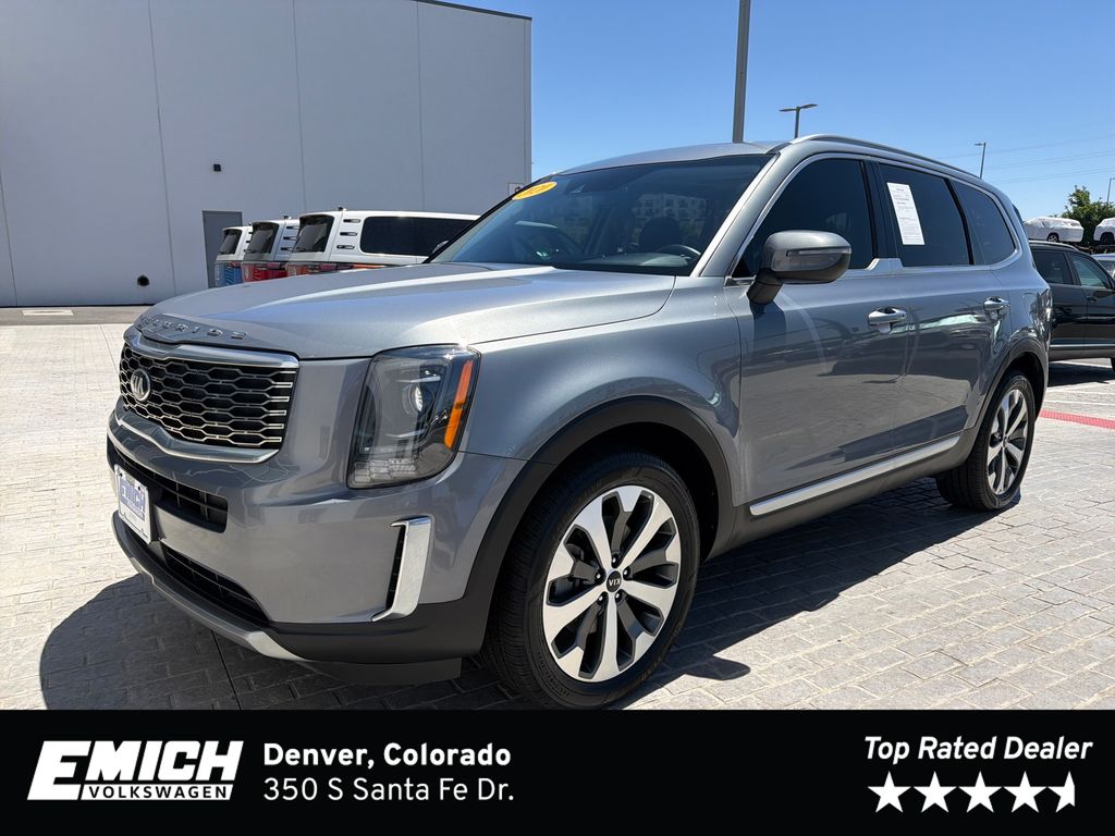 Everlasting Silver 2020 Kia Telluride SUV / Crossover All-Wheel Drive 8-Speed Automatic