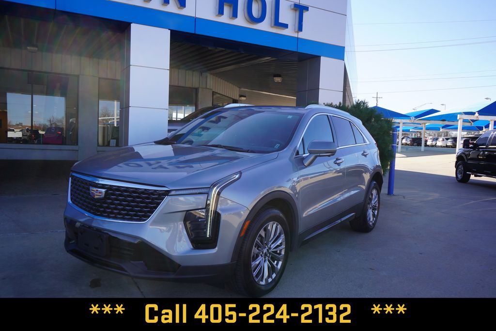 Argent Silver Metallic 2025 Cadillac XT4 SUV / Crossover Four-Wheel Drive 9-Speed Automatic