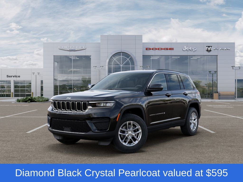 Diamond Black 2026 Jeep Grand Cherokee SUV / Crossover Four-Wheel Drive 8-Speed Automatic