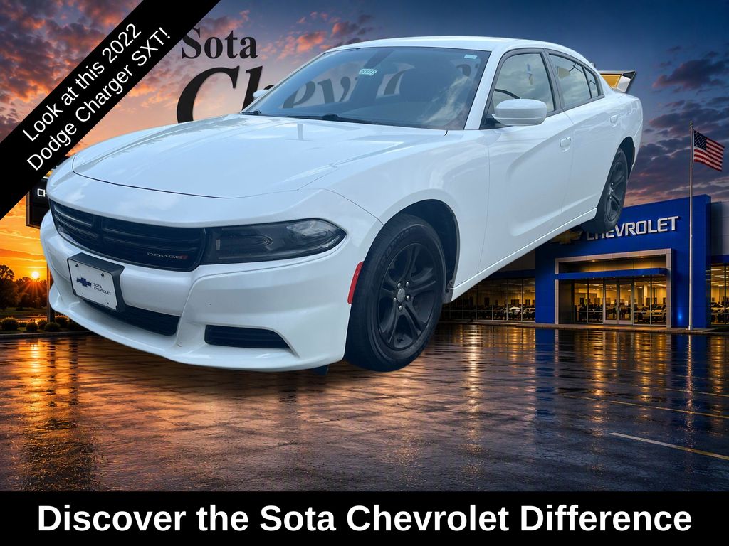 White Knuckle Clearcoat 2022 Dodge Charger Sedan Rear-Wheel Drive 8-Speed Automatic