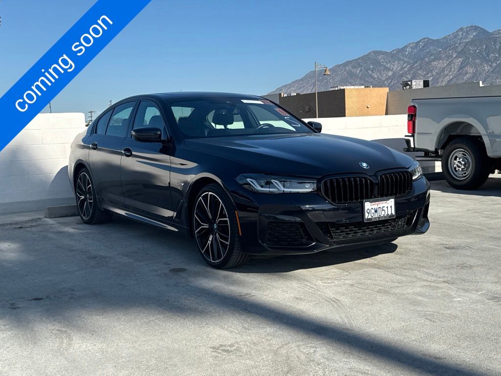 Carbon Black Metallic 2023 BMW 5 Series Sedan Rear-Wheel Drive 8-Speed Automatic