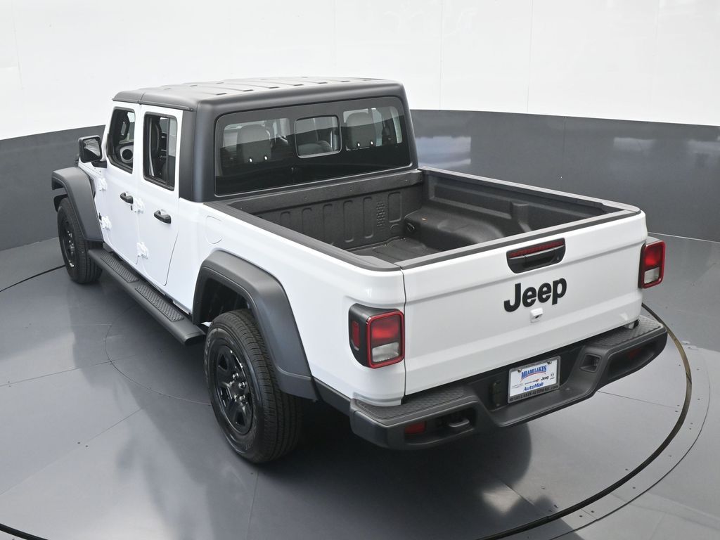 Used 2025 Bright White Clearcoat Jeep Sport image 45