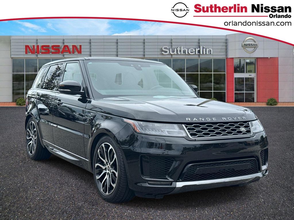 Black 2022 Land Rover Range Rover Sport HSE Silver Edition AWD Pickup Truck All-Wheel Drive 8-Speed Automatic
