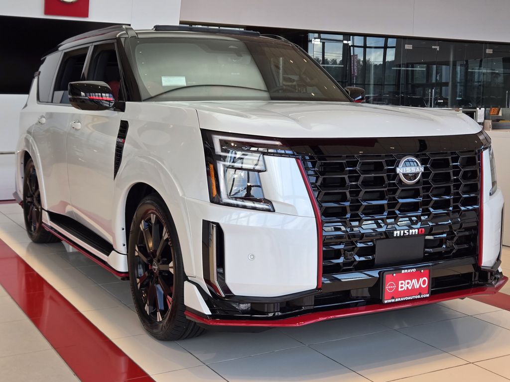 2026 Nissan Armada NISMO White at Bravo Nissan