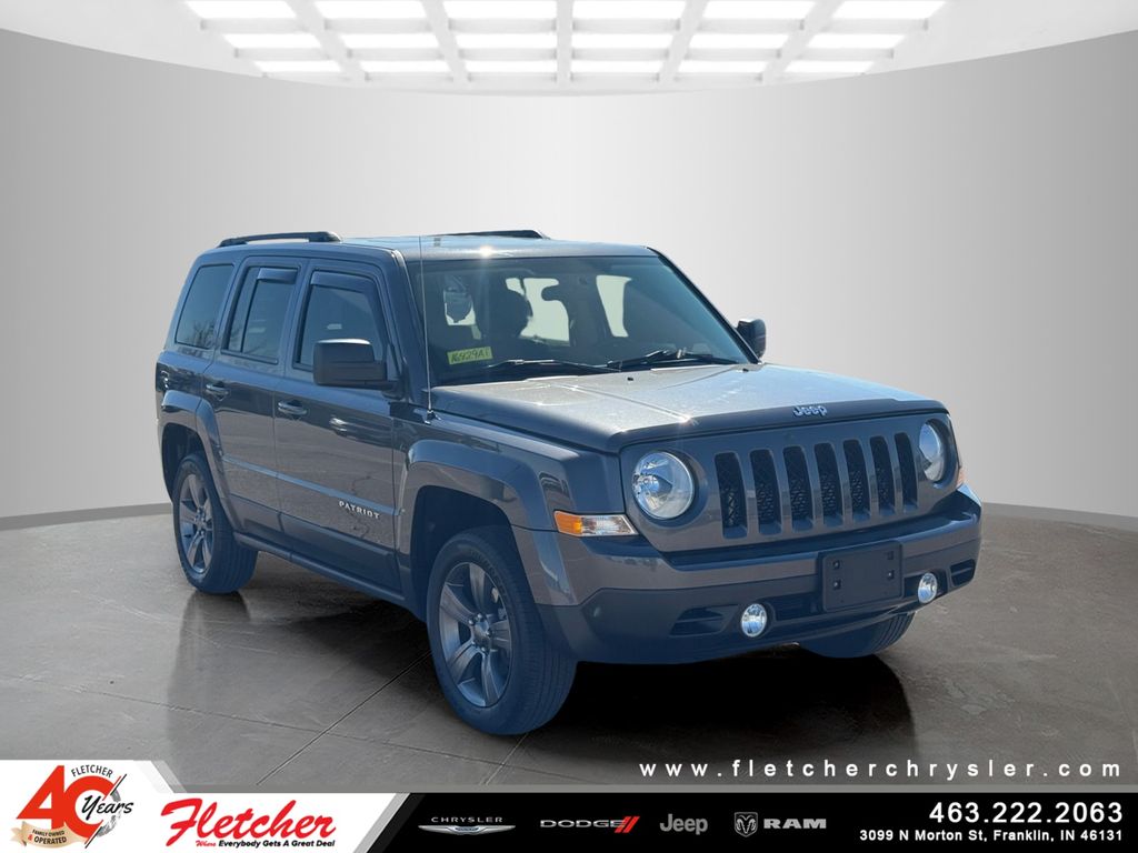Gray (Granite Crystal Metallic Clearcoat) 2015 Jeep Patriot High Altitude Edition 4WD SUV / Crossover Four-Wheel Drive 6-Speed Automatic