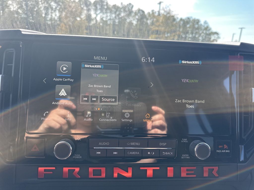 2025 Afterburn Orange Nissan Frontier PRO-X RWD Truck
