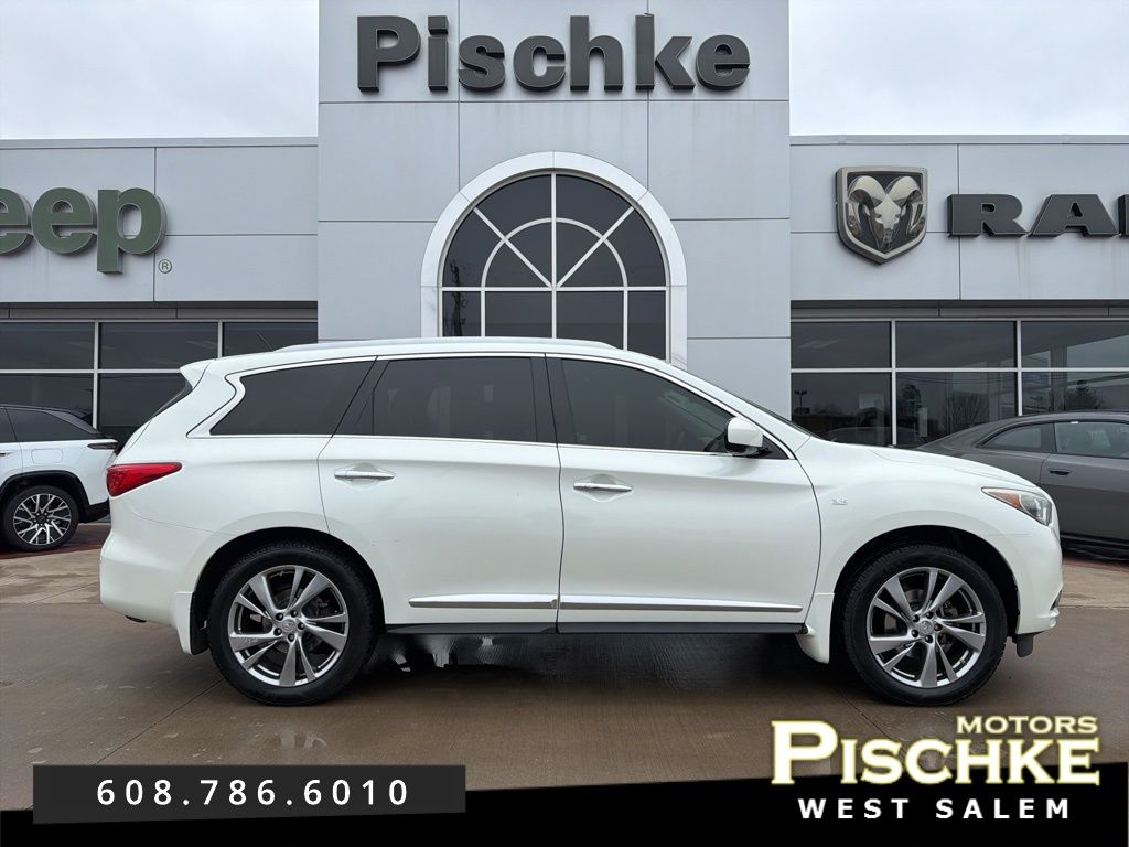 Majestic White 2015 INFINITI QX60 AWD SUV / Crossover All-Wheel Drive Continuously Variable Transmission