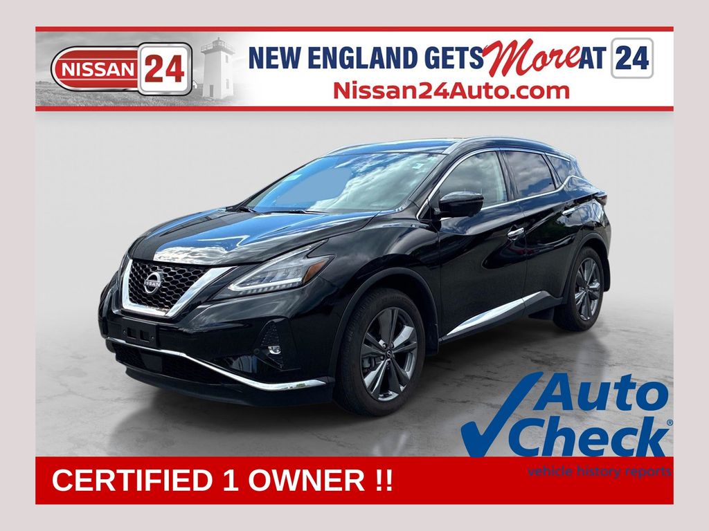 Super Black 2023 Nissan Murano SUV / Crossover All-Wheel Drive Continuously Variable Transmission